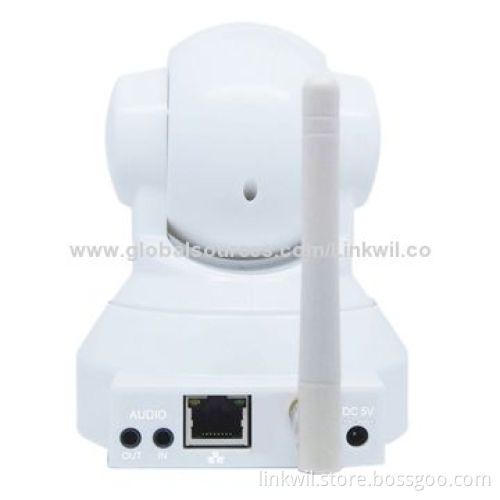 Wireless CCTV Camera, Supports Onvif, SD Card, Remote, WPS, Pan/Tilt and Two-way Audio